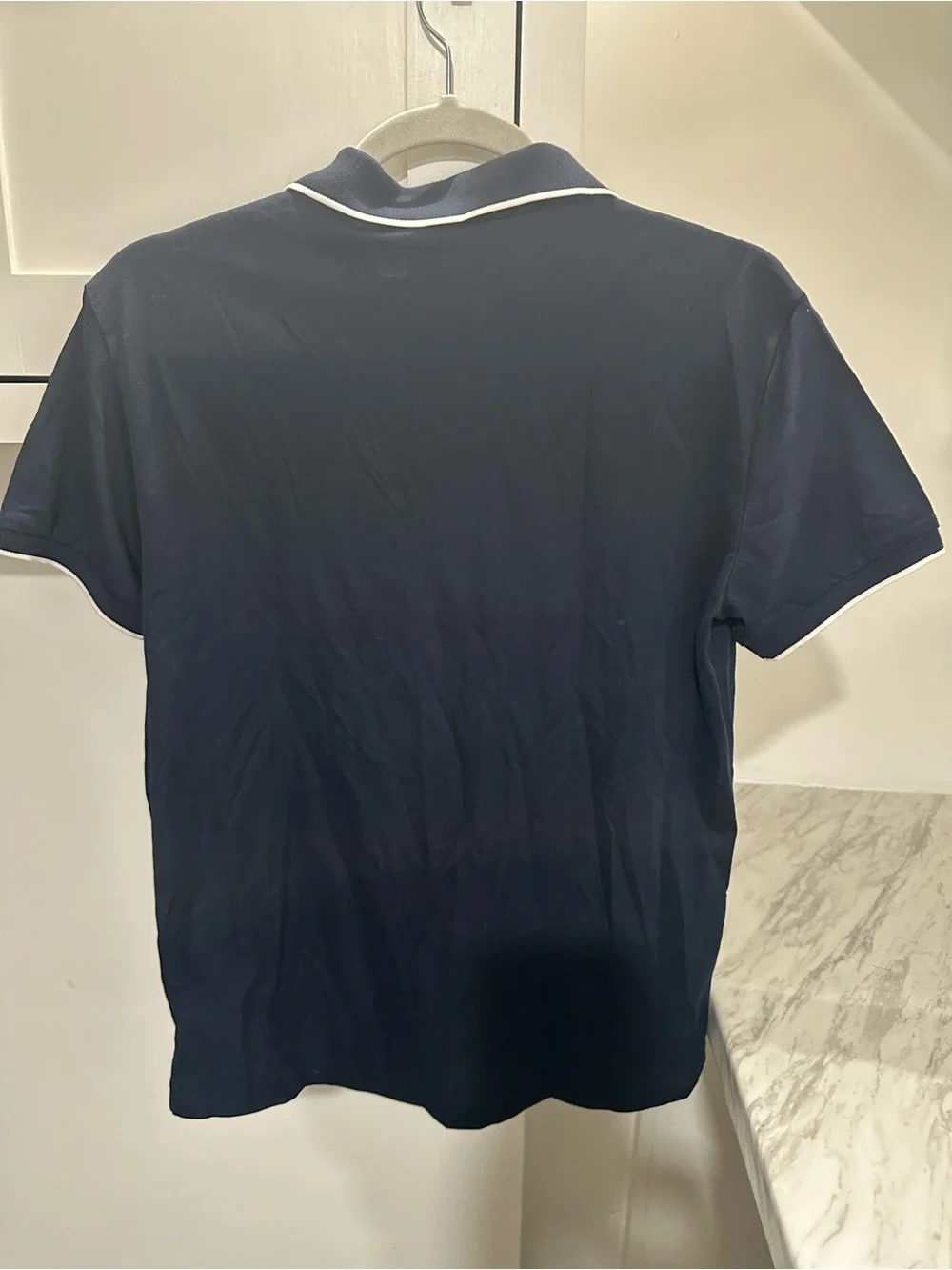 Ralph Lauren Navy Polo with White Trim
